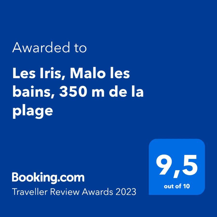 Les Iris, Malo Les Bains, 350 M De La Plage Apartment Dunkirk Bagian luar foto